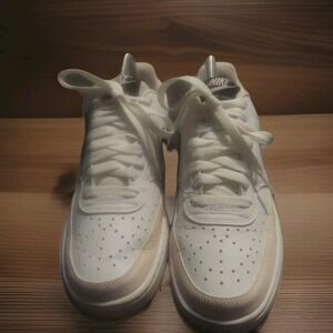 Nike Court Vision Low Style FD0285-100 size 7.5 WhiteBLKPink Womens Tennis Shoes